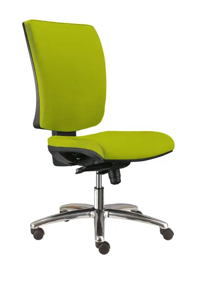 BOLZANO CR ASYN židle kancelářská, SUE S 34 - látka hráškově zelená